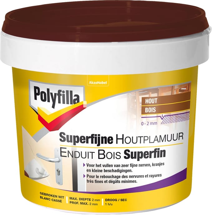 Polyfilla Superfijne Houtplamuur 500 G