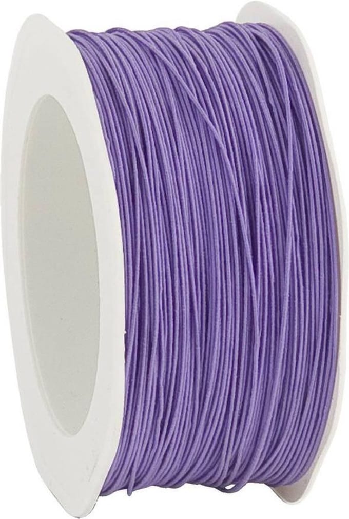 Deco ijzerdraad lila – 100 m