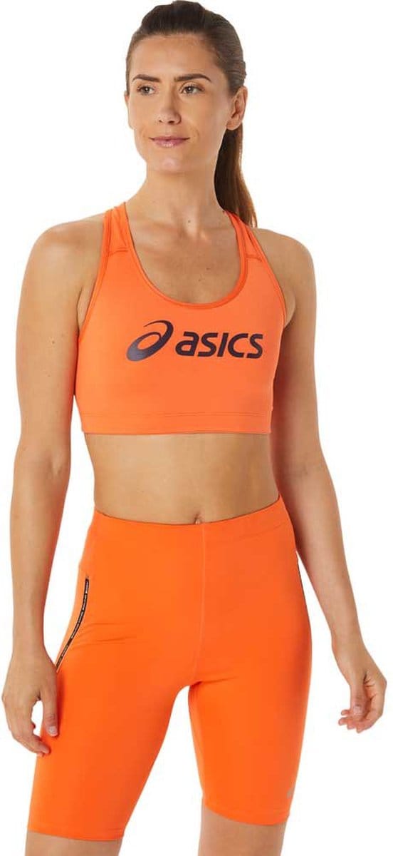 Asics Core Logo Bovenkant Oranje XS Vrouw