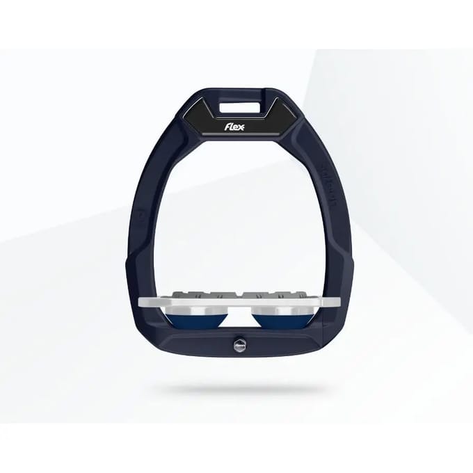 Veiligheidsstijgbeugels Plat Grip Rood/Grijs/Marine Flex-On Safe-On