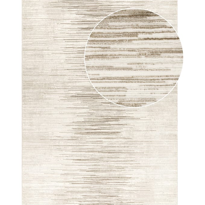 Modern tapijt Myko crème 80x150 cm