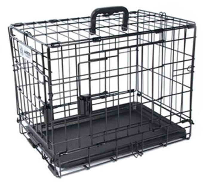 M-PETS Reis Bench - 2 deuren - XS - 46 x 30 x 35,6 cm