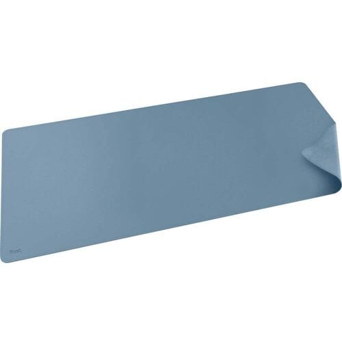 Trust Benya - XXL Bureaumat - 90x43 cm - PU-leer - Antislip Onderkant - Blauw