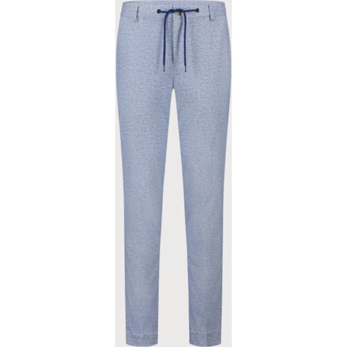 Blue Industry De comfort ruitmotief chino |