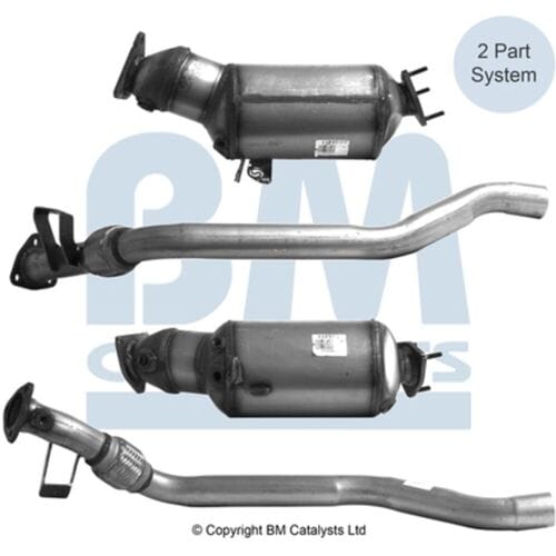 Roetfilter, uitlaatinstallatie BM CATALYSTS BM11402H