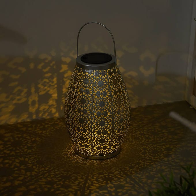 Paulmann Pauleen Solar lampion Sunshine Temptation IP44 3000K 1lm Zilver