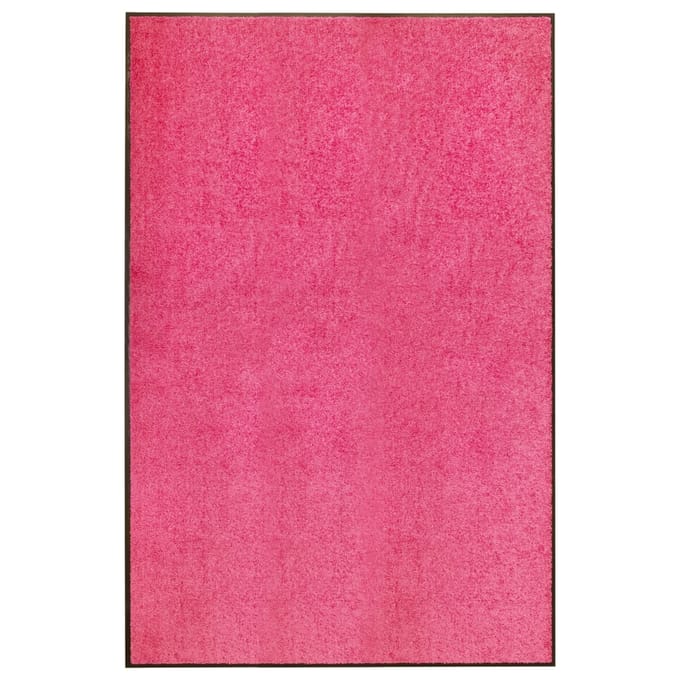 vidaXL - Deurmat - wasbaar - 120x180 - cm - roze