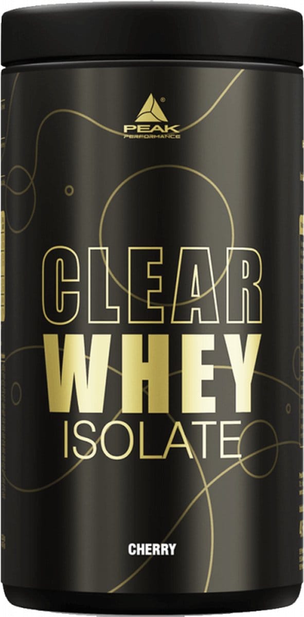Peak Clear Whey Isolate (450g) Cherry - Eiwitten - Helder eiwit
