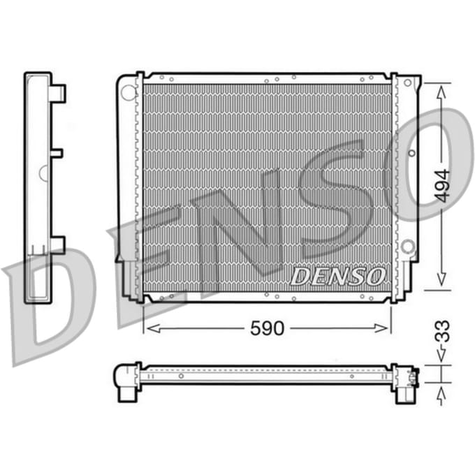 Radiator DENSO DRM33050