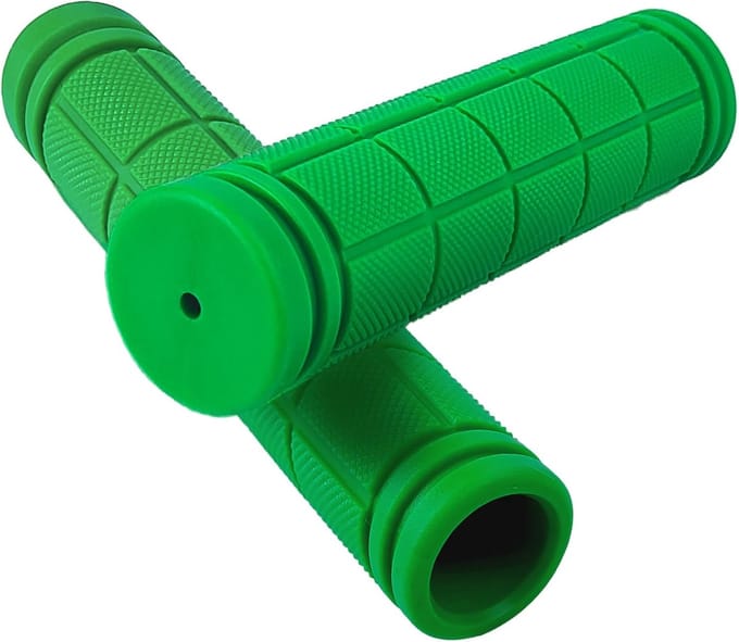 Fietsgrepen Set - Stuurgrepen Rubber - Comfortabel Fietsen - Ergonomisch Antislip - 22 mm Diameter - Groen
