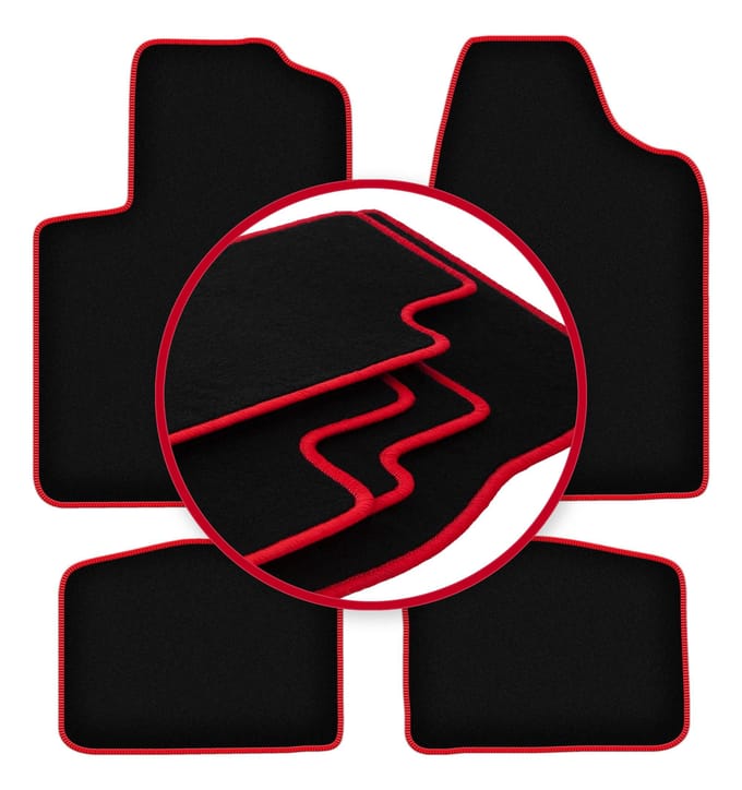 CARLUX-RED automatten voor: Chrysler Sebring II sedan (2003-2007)