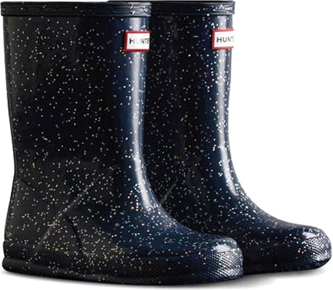 Hunter Original First Classic Giant Glitter Regenlaarzen Unisex - Maat 25
