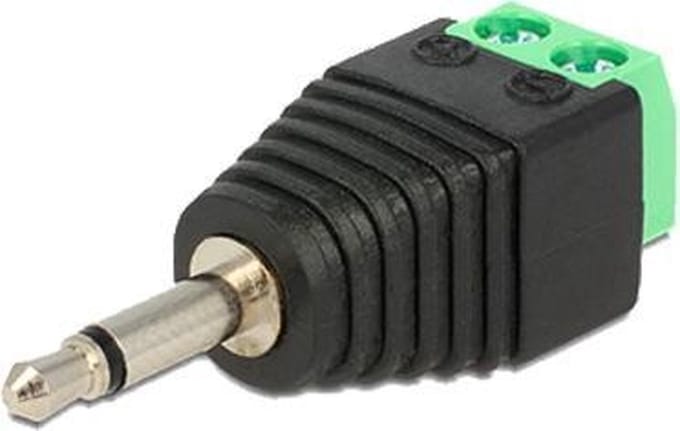WL4 AMC Audio mono connector mannelijk 3.5mm