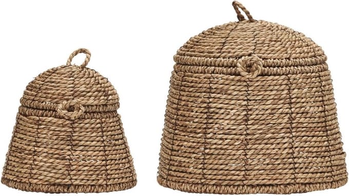 House Doctor Manden set Rama naturel 28cm