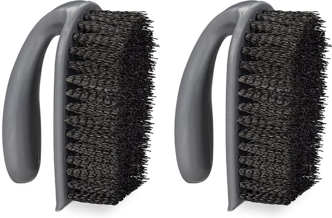 Doodadeals® Handborstel – Schrobber – Harde Haren - Schoonmaakborstel – Met Handvat – Set van 2