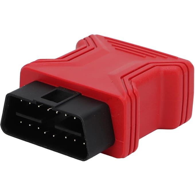 OBD2 16-pins adapter connector vervanging voor X100 PRO X100 PRO2 X100 PAD X100 PAD2 EZ400 PRO EZ500 red