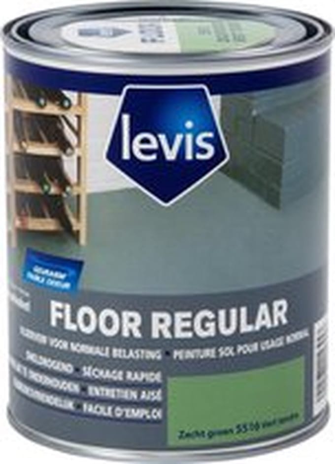 Levis Floor Regular Vloerverf - Zacht Groen - 0.75L