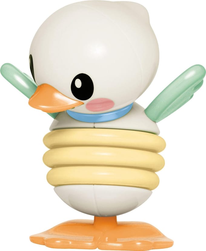 Tolo Baby Piepspeelgoed Eend - Pastelkleur