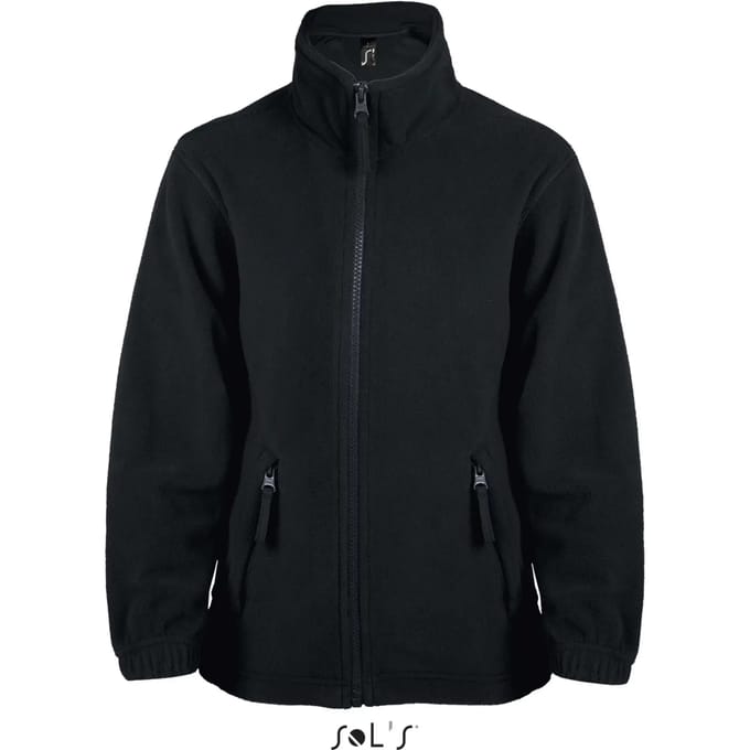 SOL'S Kids´ Fleecejacket North L742K - Black - 4 years (96/104)