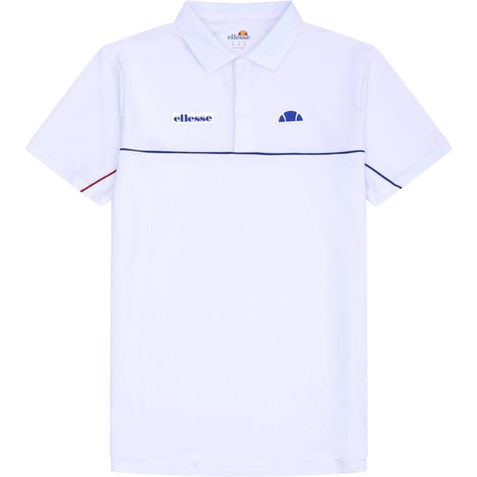 Ellesse Heren Harbour Poloshirt (Wit)