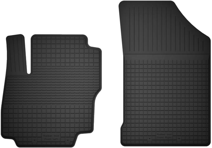 Wielganizator BasicProtect Serie - Rubber Auto Vloermatten - Ford Kuga MK3 SUV - 2019 - Voor - Antislip