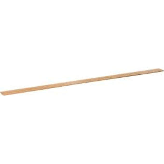 Beuken multiplex stootrand, wandbescherming met stijl, kleurloos geolied, L 3000 x H 100 x D 12 mm