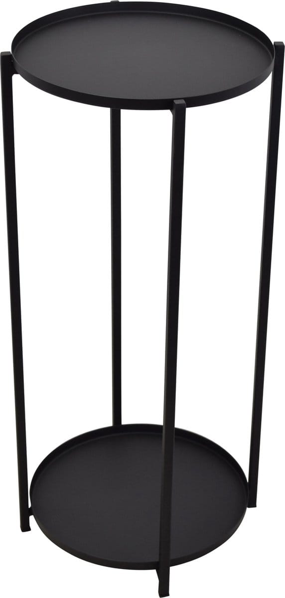 LOFT42 Vase Zuil Opvouwbaar Zwart Metaal - Rond - Ø70x30