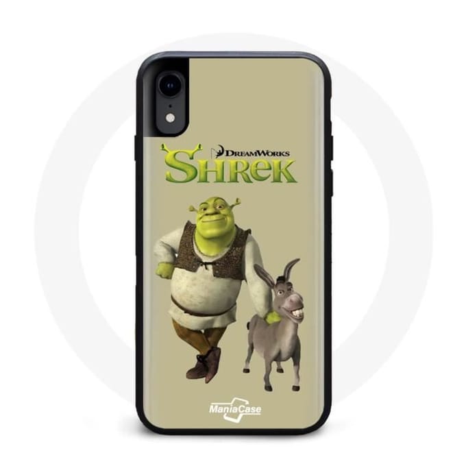 Coque Iphone X shrek and donkey