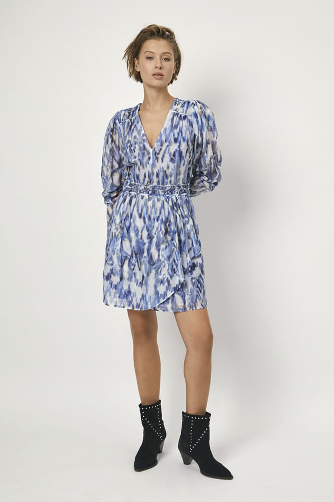 Dante6 Rochelle Printed Mini Dress Multicolour Größe: 36 | Minikleider Outlet | Damen