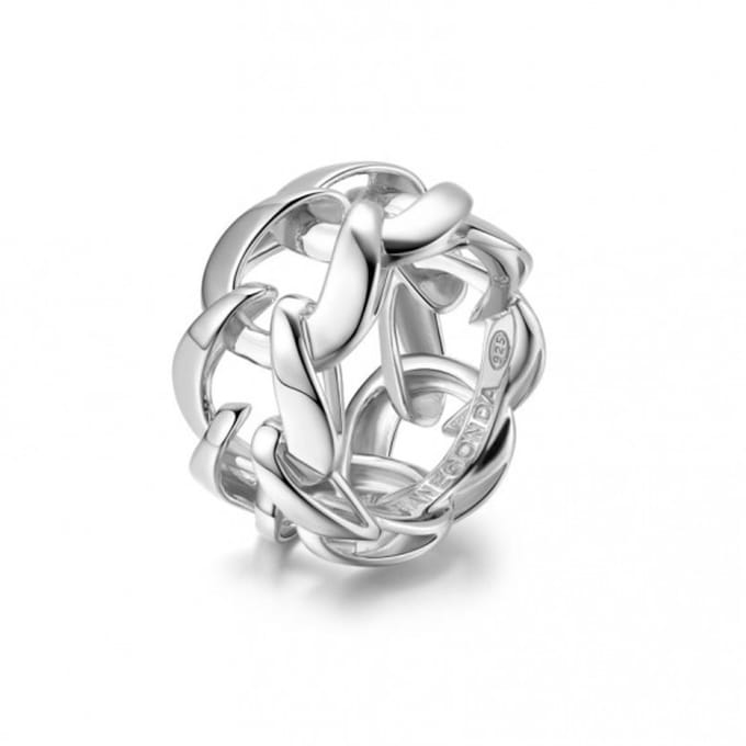 Pianegonda Tecum Ring Zilver Wit 56