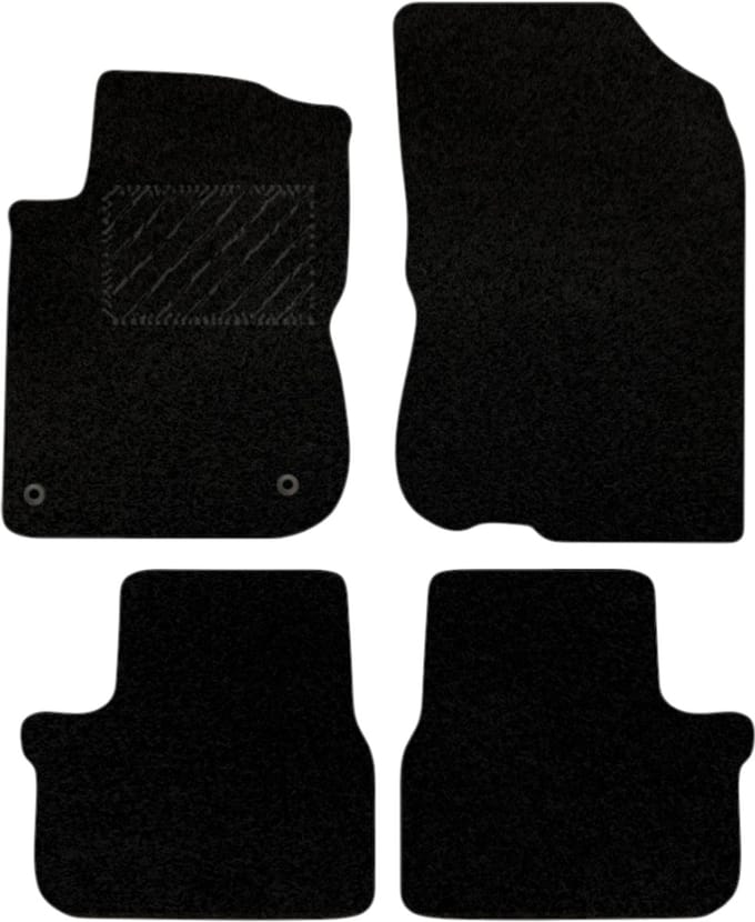 Automatten Peugeot 208 2012-2019 - Naaldvilt - Perfecte pasvorm - 4-delig - Type: CA_, CC_