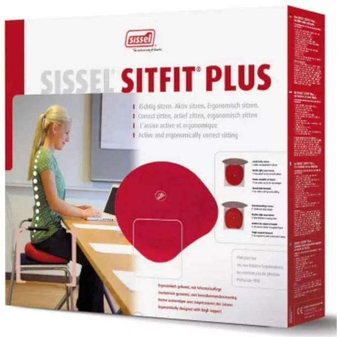 Sissel Sitfit Plus Zitkussen Zwart + Pomp 1 Overige