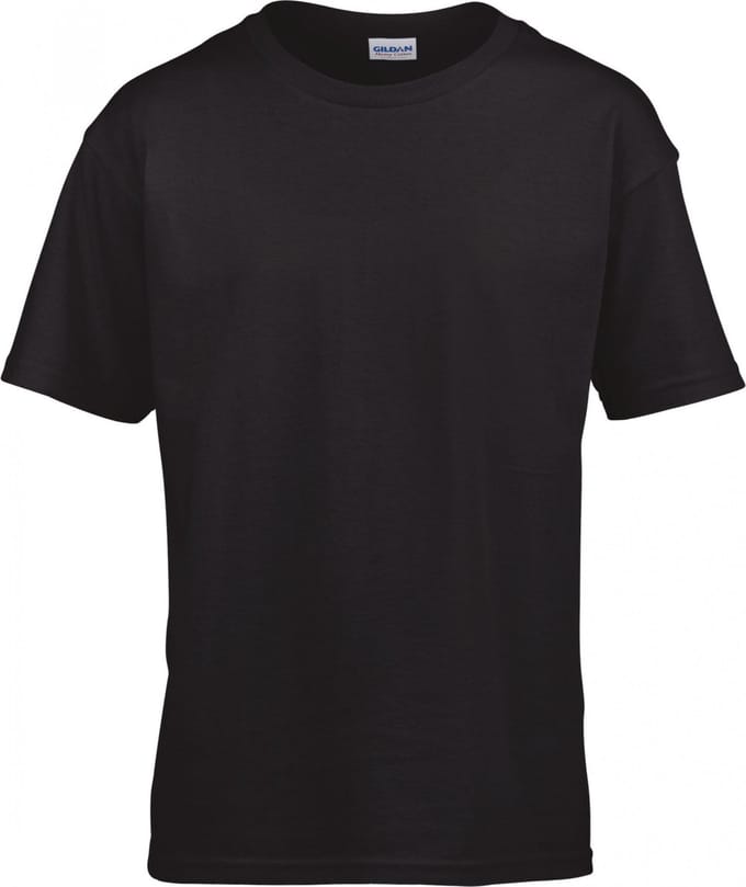 Gildan - Softstyle® Youth T-Shirt - Black - L (140/152)