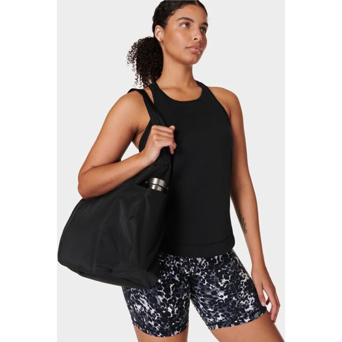 Sweaty Betty Breathe Easy Run Tank Top ZWART - Maat S