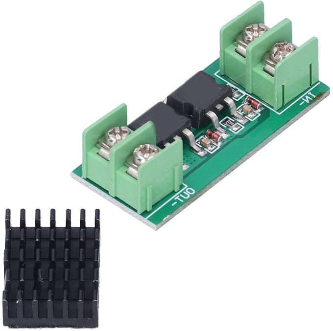 Diode Controller Module - Energie Module - Zonne-energie Opladen - Lage Spanningsval - 15A - Zwart