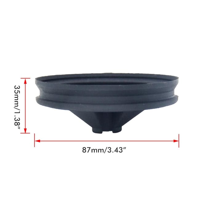 Afvalvermaler Spatscherm Spoelbak Schot Voedselafvalvermaler Onderdelen Accessoires Multifunctioneel black