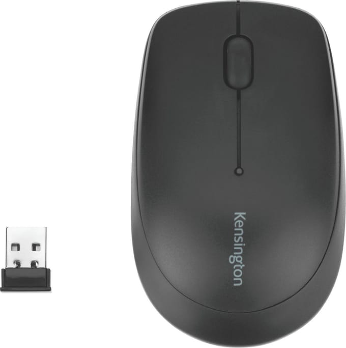 Kensington Pro Fit Mobile - Muis - Laser - 2 knoppen - Zwart