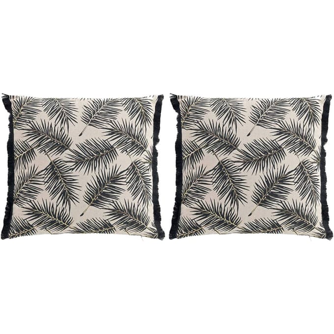 Sierkussen 45 x 45 cm Leaves - 2 Stuks