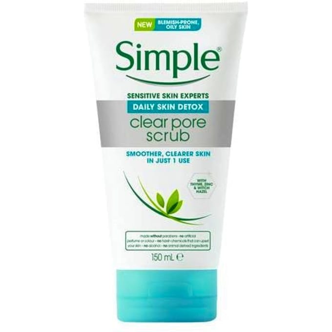 Simple Facial Scrub Clear Pore 150 ml
