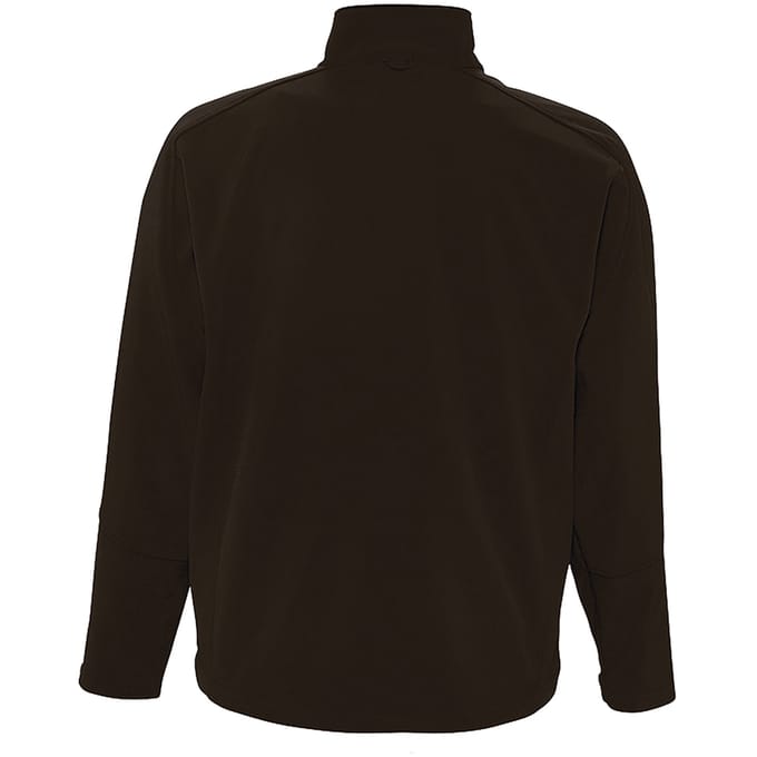 SOLS Heren Relax Soft Shell Jacket (ademend, winddicht en waterbestendig) (Donkere chocolade)