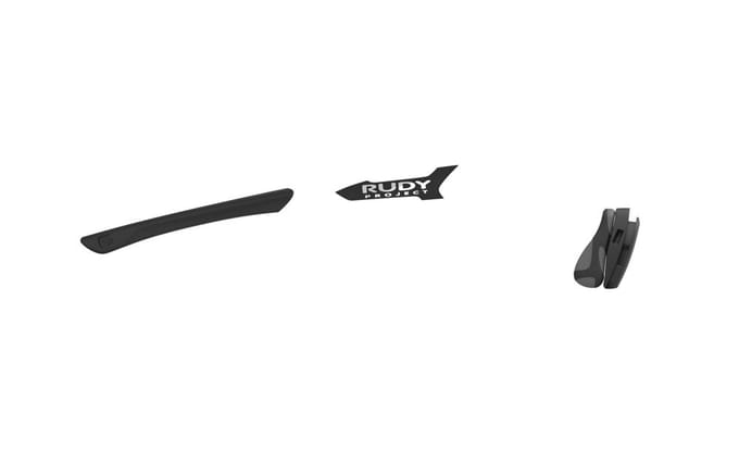 Rudy Project Tralyx + Temple Tips, Nose Pads, Side Emblem Blk/Blk/Gre-Blk