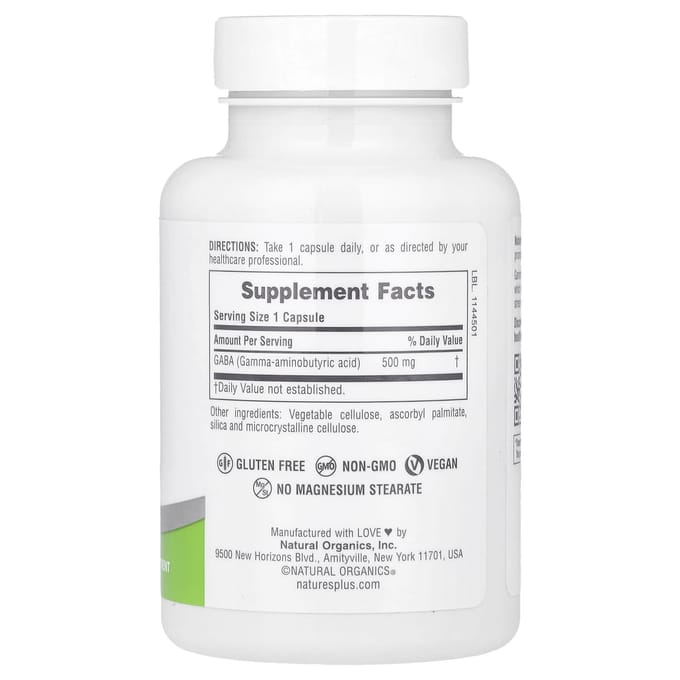 Pro Gaba 500, 60 Capsules (500 mg per capsule)