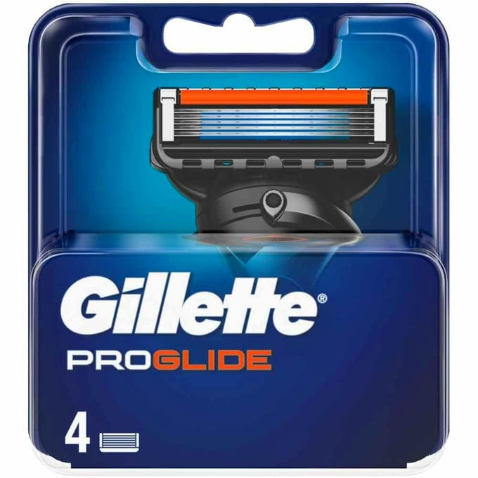 Gillette - Fusion 5 - ProGlide - Scheermejses/Navulmesjes - 4 Stuks