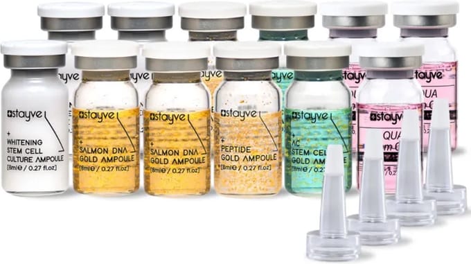 Stayve Booster starterkit 12x 8ml box met 4 doseerhulpstukken