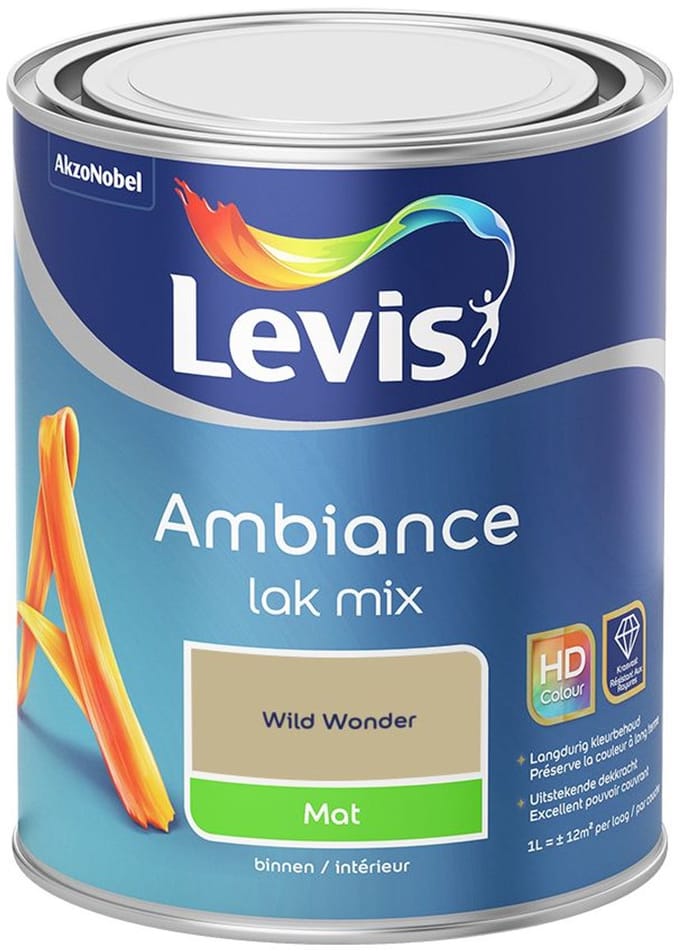 Levis - Ambiance Lak Mat Mix - Wild Wonder - Mengverf - 1 L