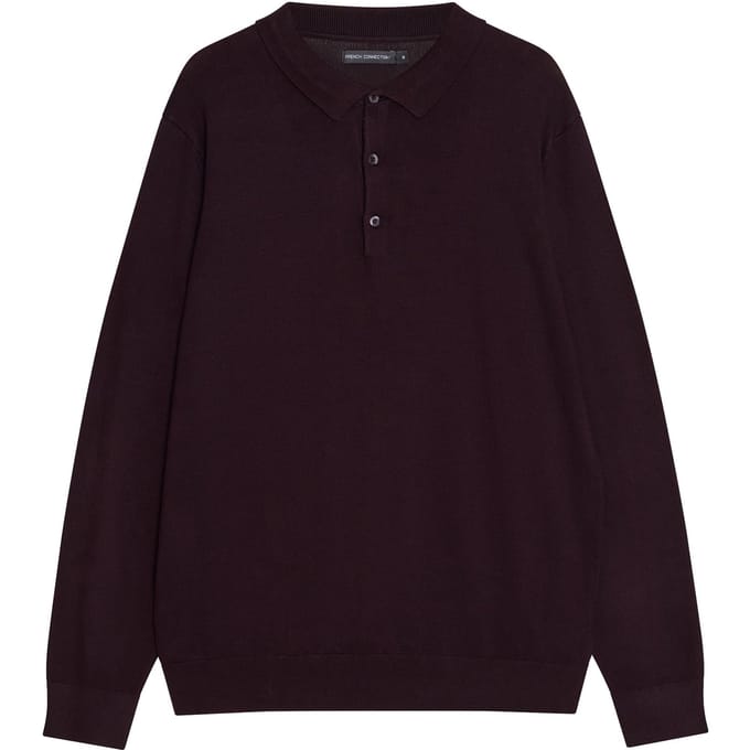 French Connection Polo L/s Luxe Chateaux Taglia: M | Maglie a manica lunga Outlet | Uomo
