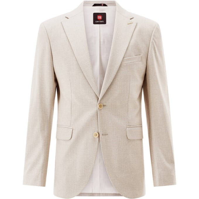 regular fit colbert met viscose model 'Cavin'