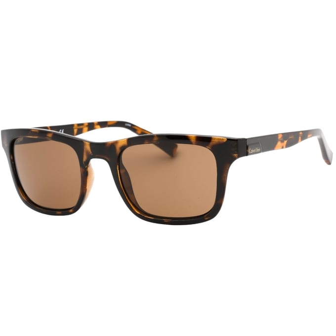 Calvin Klein bruine lens schildpadbruine zonnebril