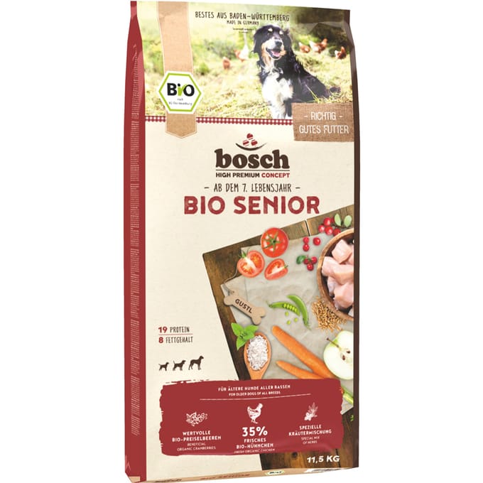 Dubbelpak: bosch  - Senior Bio (2 x 11,5 kg)