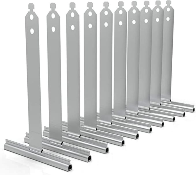 10x Selve ophangveren voor rolluik 174mm
